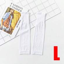 2 Stücke Atmungsaktive UV-Schutz Beinbezüge, Eisseide atmungsaktiv schnelltrocknende Laufsport Leggings mit UV-Schutz