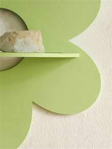 1pc Bohemian Style Cute Floating Shelf, Wooden Flower Floating Rack, Wall-Mounted Crystal Storage Rack, Minimalist Home Decor Pendant, Crystal Essential Oil Display Rack, Wall-Mounted Wooden Storage Rack, Home Decor, Birthday/Graduation Gift - Suitable For Bedroom, Living Room, Bathroom, Kitchen, Office, Home Decoration, Room Decoration, Bedroom Decoration