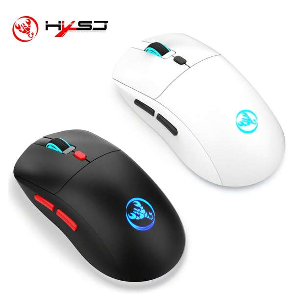 2.4G Wireless Mouse, Instant Response, Seamlessly Switch Between Office Work And Gaming, Wireless Freedom, No More Cable Hassle, Colorful Backlit Pattern, Ergonomic Design
