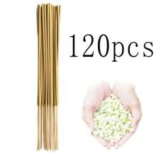 Varitas de incienso de sándalo, 24 piezas/120 piezas/168 piezas/60 piezas, de 8.66 pulgadas de aroma a jazmín, adecuado para aromaterapia, yoga, ambiente relajante, ideal para el hogar, oficina, sala de té y sala de estar, meditación, zen, ayuda para dormir