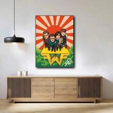 1PC Weezer Nghệ thuật trang trí Canvas Nghệ thuật treo tường Quà tặng Nhà hiện đại Phòng ngủ Tranh Canvas trang trí Trong phòng khách, phòng ngủ, phòng ăn Khung tùy chọn Áp phích hiện đại, Nghệ thuật treo tường, Tranh Canvas - Nhiều màu - Xem 5