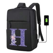 Mochila minimalista para hombres, mochila versátil de gran capacidad para estudiantes, computadoras, viajes, bolsa de negocios unisex lavable
