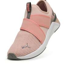 Puma Women's SOFTRIDE Harli Slip-On Running Shoes Women - warm white/cool weather/blue crystal - View 6