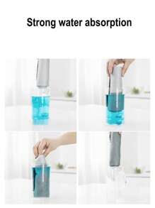 1 قطعة/3 قطع/5 قطع/10 قطع قماش عشوائي الألوان بنقشة قشر السمك، قماش بدون علامة مائية لمسح الزجاج، قماش مخصص للمطبخ ماص، بدون تساقط أو ترك آثار، منشفة