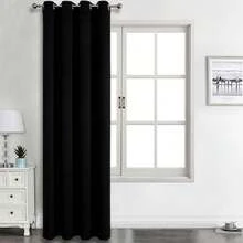 1 件或 2 件遮光窗帘，顶部环眼，卧室/客厅/阳台门隔热短窗帘，流行隐私窗帘，多种尺寸的简约遮光窗帘，秋季装饰，秋季装饰，房间装饰