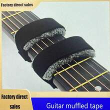 Gitarren Dämpfungsband, Geräuschunterdrückung für Bass und Elektro Gitarre, Gitarren Dämpfungsband, Harfengurt