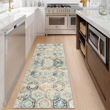 Moroccan Style Machine Washable Carpet For Living Room, Non-Slip Bedroom Rug, Corridor Mat, Vintage Patterned Carpet For Kitchen, Dining Room, Office - Morocco - View 71