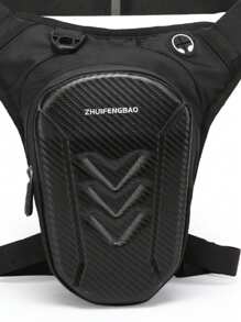 1 pièce Sac de taille pour la moto et la randonnée, sac de cuisse , sac banane pour le sport et les voyages en extérieur, sac à bandoulière tactique, sac de taille