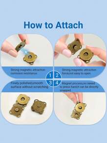 Magnetic Invisible Snap Fasteners,Plum Magnetic Snap Closures,Sewing Buttons,Metal Invisible Sew On Button,Purse Thumb Lock Clasps Fasteners,For DIY Making Craft Bag Purse Buckle Accessories Replacement,Shoulder Bag Handbag, Bag Accessories Wallet Fasteners Wallet Buckle,14mm Craft Knitting Buttons Sets Bag Buttons,Magnetic,Sewing, Craft, Purses, Bags, Clothes, Cartoon Magnetic Buttons For Sewing, DIY Buttons 