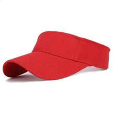 1 pezzo Visiera da baseball con parte superiore aperta, unisex, per protezione solare e sport all'aperto