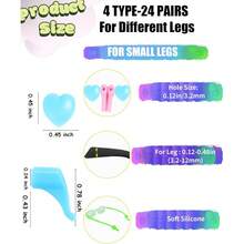 Soft Silicone Glasses Ear Grip,Sports Ear Grip For Kids Men Women,Kids Glass Ear Hooks,Eye Glasses Ear Grips - 24 - View 6
