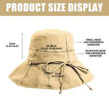 Breathable Cotton Bucket Hat With Adjustable Chin Strap - Fisherman Sun Hat For Outdoor, Summer & Casual Wear (Unisex)