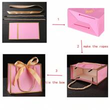 6 Peças - Sacolas Personalizadas com Nome para Damas de Honra, Sacolas de Festa de Casamento, Sacolas para Dia das Mães, Sacolas de Presente para Dia dos Namorados, Sacolas de Papel de Presente para Festas, Bolsas de Lembrança
