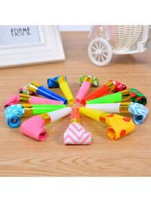 30 件什锦 2.6 英寸纸龙口哨，派对用品，创意吹龙欢呼哨子，适用于户外、室内、海滩、草坪、聚会、派对、仪式、婚礼、节日，适合青少年、学生、教师、男士、女士、成人，有 1/10/20/30 件可供选择