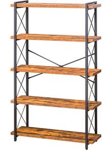 Bookcases - Un color de madera antiguo - Ver 1