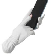 1pair Women's Ice Silk Sun Protection Gloves | Long Cooling UV-Blocking Gloves, Breathable & Stretchy For Outdoor Sports, Driving & Daily Wear – Available In Multiple Colors