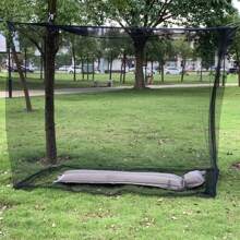 Redes mosquiteras para verano y camping, redes mosquiteras plegables para una persona para exteriores, carpas cuadradas, repelente de mosquitos, redes mosquiteras para jardín y patio