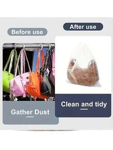 1/3/5/8/10/15/20/30/50pcs Drawstring Dust Cover, Hanging Shoe Storage Bag, Handbag, Wallet, Shoe Storage Bag, Suitable For Travel And Home Use - Multicolor - View 2