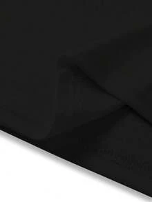 DARC WOLVES Lightning Wolves Mens And Womens Oversize T Shirt Darcsport Vintage Outdoor Tee Hip Hop Streetwear Loose - 黑色 - 查看 3