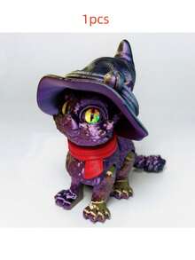 3D Printed Magical Cat New Cross-Border Hot Selling Figurine, Desk Decor Model Toy, Animal - Multicolor - View 11