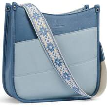 Bolsos cruzados para mujer BOSTANTEN de piel vegana, bolsos de hombro tipo hobo con correa de hombro ancha