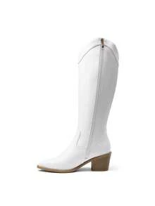 Women's Western Boot - White - View 5