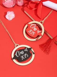 Personalized Graduation Name Decorations, Custom Christmas Gifts For The Class Of 2025, Engraved Ornaments For Senior Students, College Graduates, High School Graduates, Best Graduation Gifts - Multicolor - View 5