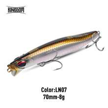 KINGDOM HY 铅笔拟饵 8g 11g 14.5g 17.5g 20g 25g 下沉铅笔鲈鱼远投铅笔饵 - 彩色 - 查看 15