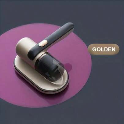 1pc Bed Vacuum Cleaner Mite Remover, Super Suction And Low Noise, UV, Washable Filter For Deep Cleaning, Handheld Vacuum Cleaner, Mattress Vacuum Cleaner Wireless, Effectively Clean Beds, Sofas, Pet Hair