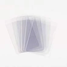 35 piezas de fundas semi-rígidas de PVC, protectores para tarjetas de béisbol, funda superior para tarjetas deportivas, de fútbol y de intercambio