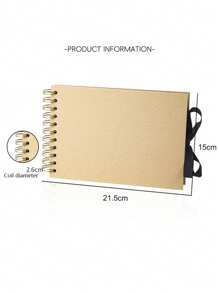 1 pièce de contenu de texte personnalisable, nœud en spirale, ruban, ressort de carte, album photo de style à rabat, album photo fait main, multifonctionnel, ornemental, réutilisable, raffiné, élégant, de haute qualité, coloré, moderne, personnalisé, unique, cadeau idéal pour lui, cadeau idéal pour elle, petit ami, papa, petite amie, maman, famille, amis, salon de thé, maison, jardin, bureau, pour les anniversaires, pour la Saint-Valentin, pour la fête des mères, pour les anniversaires, pour la fête des pères, pour la remise des diplômes, pour les mariages, pour le pendaison de crémaillère