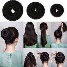 1pc Donut Hair Bun Maker, Hair Styling Tools