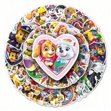 Paw Patrol 50PCS Cute Paw Patrol Anime Cartoon Stickers Toys Gifts DIY Suitcase Laptop Motorcycle Fridge Suitcase Car Kawaii Sticker Decals For Kid