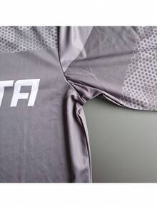 2025 山地自行车运动服骑行服赛车衫 MTB BMX 速降摩托 DH 越野摩托车 T 恤 男式健身衫长袖 T 恤 - 米色 - 查看 10