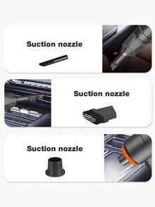120W大功率无线吸尘器，USB充电家用车载手持吸尘器，吸力强劲，独特吸吹功能 - 彩色 - 查看 5
