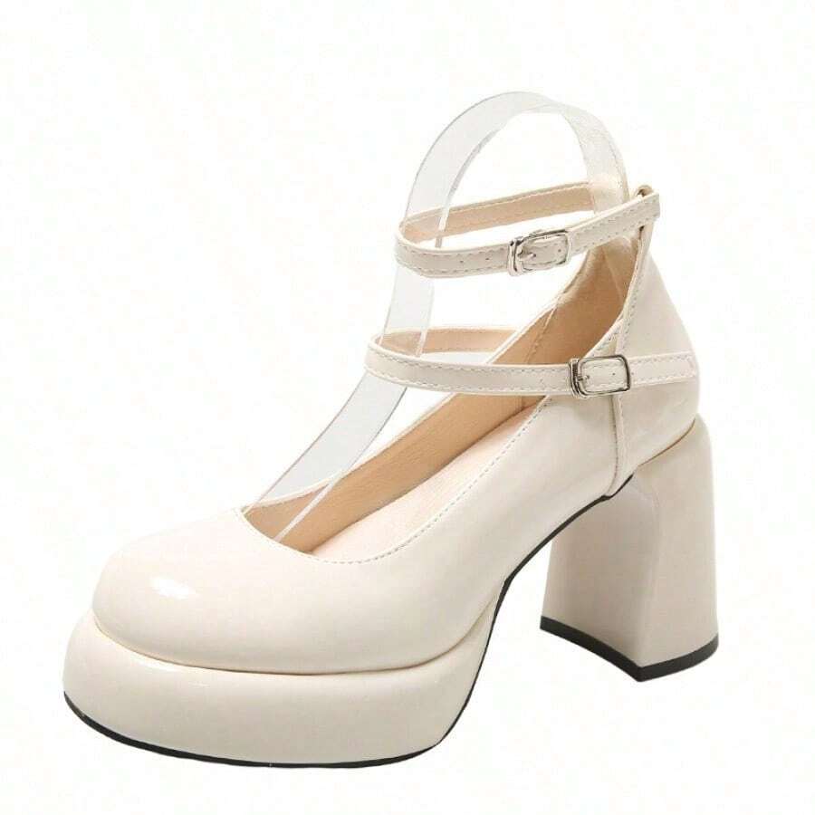 Women Pumps - 米色 - 查看 1