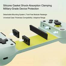 GAMESIR X5 Lite Gaming Controller - Hall Effect Joystick For Precise Control, Elastic Silicone Buttons, Type-C Fast Connection, Ergonomic Anti-Slip Grip, Console-Level Gaming Experience, Lime Green - Lime Green - View 5