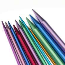 2/22Pcs/Pack Multicolor Knitting Needles Sweater Needles For Knitting Sweater Weaving Tools DIY Knit Accessories Random Color