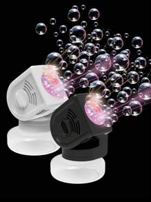 Kids Automatic Bubble Machine Toy With Large Capacity Storage, Outdoor Friend Gathering Bubble Blower, One-Button Bubble Maker (Excluding Batteries & Bubble Solution)