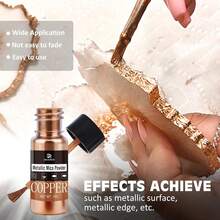 Polvo de mica metálico para resina, set de 6 colores con 20ml/color de pigmento de color para resina epoxi fina, polvo pigmentado, para colorear, arcilla polimérica, pintura, manualidades DIY, tumblers, pintura al óleo, fabricación de jabones, fabricación de velas