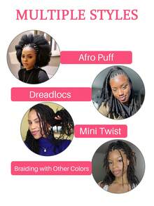 [Brazilian Remy Hair] Natural Color 100% Brazilian Remy Hair Afro Kinky Curly Bulk Human Hair For Braiding 1 Bundle 50g/Pc No Weft For Women - S33 - View 5