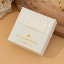 Caja de exhibición y almacenamiento de joyas, con diversos estilos de cajas de regalo, cajas de almacenamiento de joyas con moño, para guardar anillos, collares, pulseras, aretes, etc.
