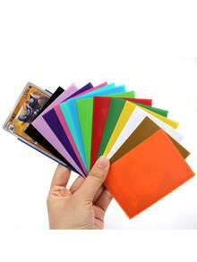 100 个便士卡套，用于交易卡，顶部装载棒球卡保护，MTG 卡套适用于足球、魔术、体育卡（12 种颜色）