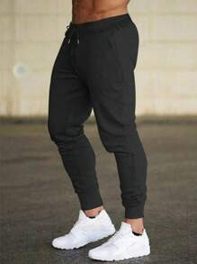 Calça Moletom Masculina Skinny Casual Lisa Veste Super Bem Qualidade garantida