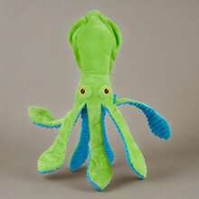 Billy The Squid Dog Toy - Green - Green - View 1