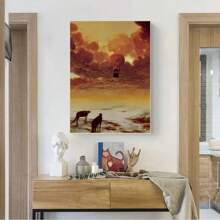 1pc Gift Zdzislaw Beksinski Art Posters Club Bar Vintage Posters Wall Arts Canvas Painting Bedroom Home Decor Optional Frame