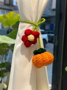 1 set fai-da-te di ornamenti con fiori da appendere all'auto, stile terapeutico versatile per tutte le stagioni, decorazione creativa per l'interno dell'auto, regalo carino, accessorio essenziale per auto da donna