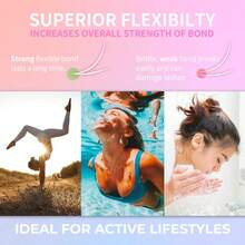 5ml/0.17oz Pegamento negro para extensiones de pestañas, secado rápido en 0.5s, duración de 6-8 semanas, resistente al agua y semi-permanente. Solo para uso profesional (no para uso personal). Los usuarios experimentados pueden tener riesgo de irritación de la piel, usar parche protector al usar. - Negro - Ver 7