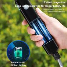 Rechargeable Electric Garden Plant Sprayer, 1.35/2Gallon Battery Powered Sprayer With USB Rechargeable Handle And Telescopic Wand Garden Sprayer For Garden Lawn And Other Cleaning - White - View 11