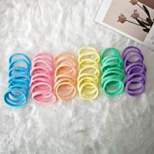 50/100pcs Minimalist High Elastic Hair Ties For Women, Suitable For Daily Use Ponytail Holders Hair Elastics Hair Rubber Bands Scrunchies Hair Rope